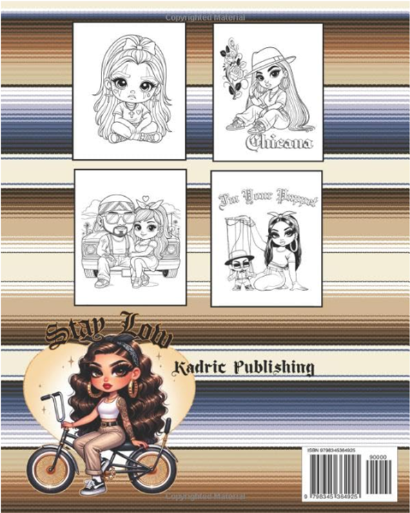 Homies 2: Teens and Adults Stress relief coloring book