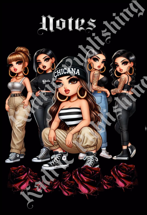 Lowrider Girls - Notebook Paperback