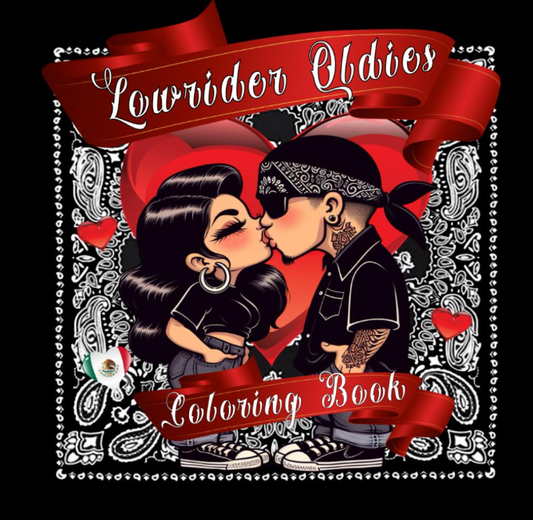 Lowrider Oldies Coloring Book for Adults
