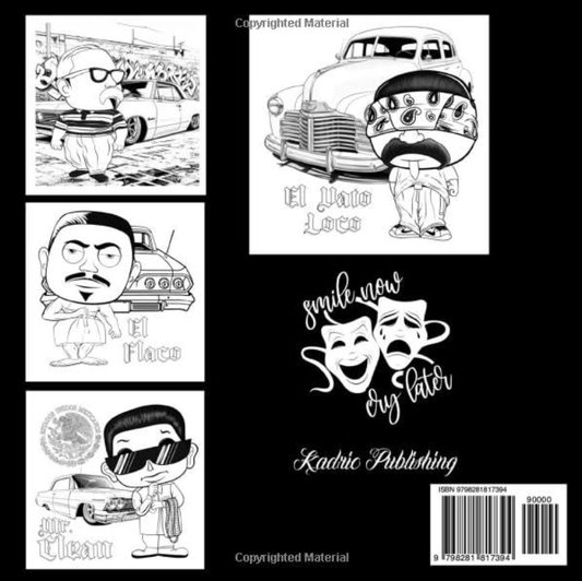 Vatos Adult Coloring Book
